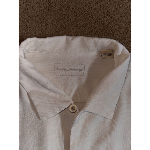 Tommy Bahama Men's Grapefruit Silk Polo Shirt Size XXL - Picture 6 of 8